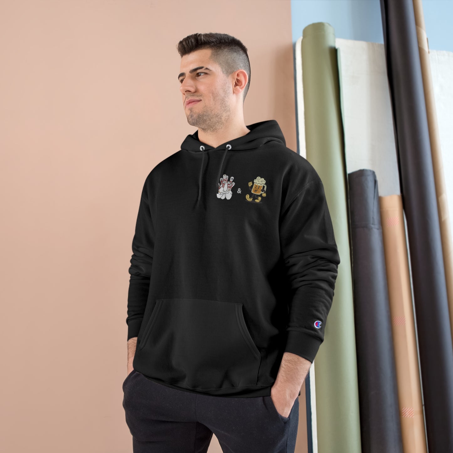 Pins & Pints Hoodie (Men’s) Champion